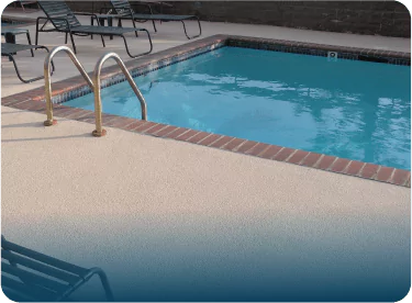 수영장 표면 재포장